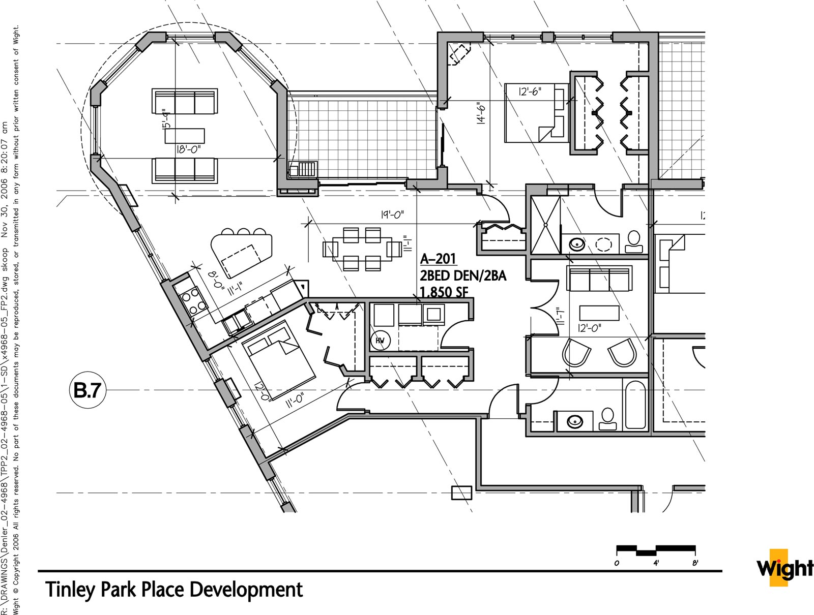 A-201 on the Second Floor in Building A of Tinley Park Place