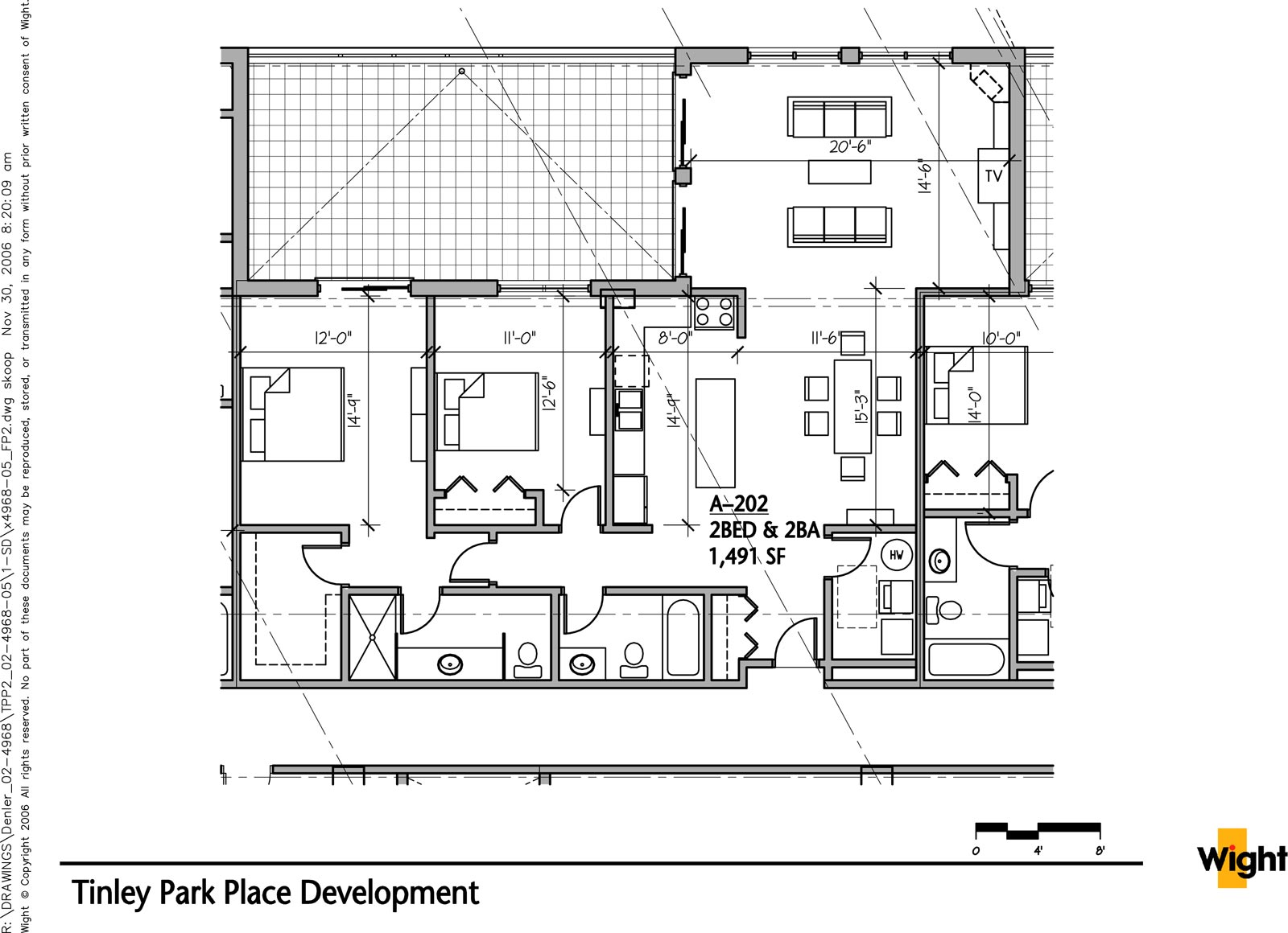 A-202 on the Second Floor in Building A of Tinley Park Place