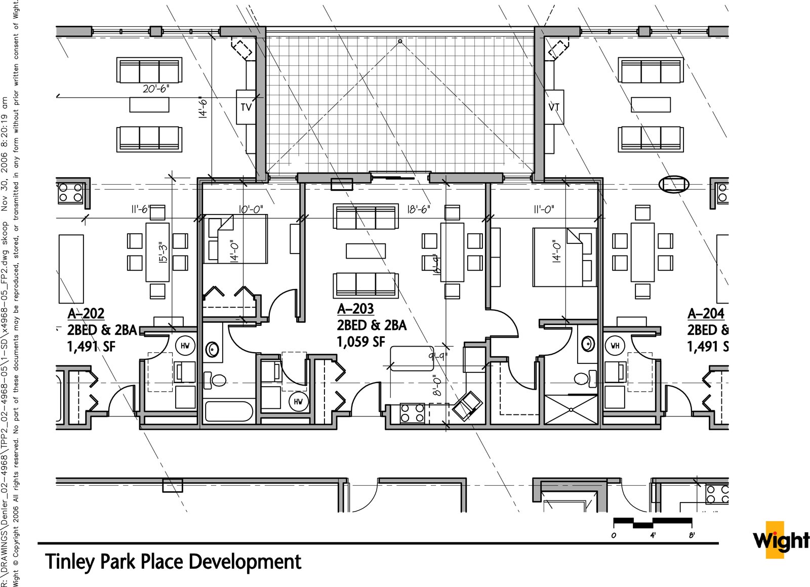 A-203 on the Second Floor in Building A of Tinley Park Place