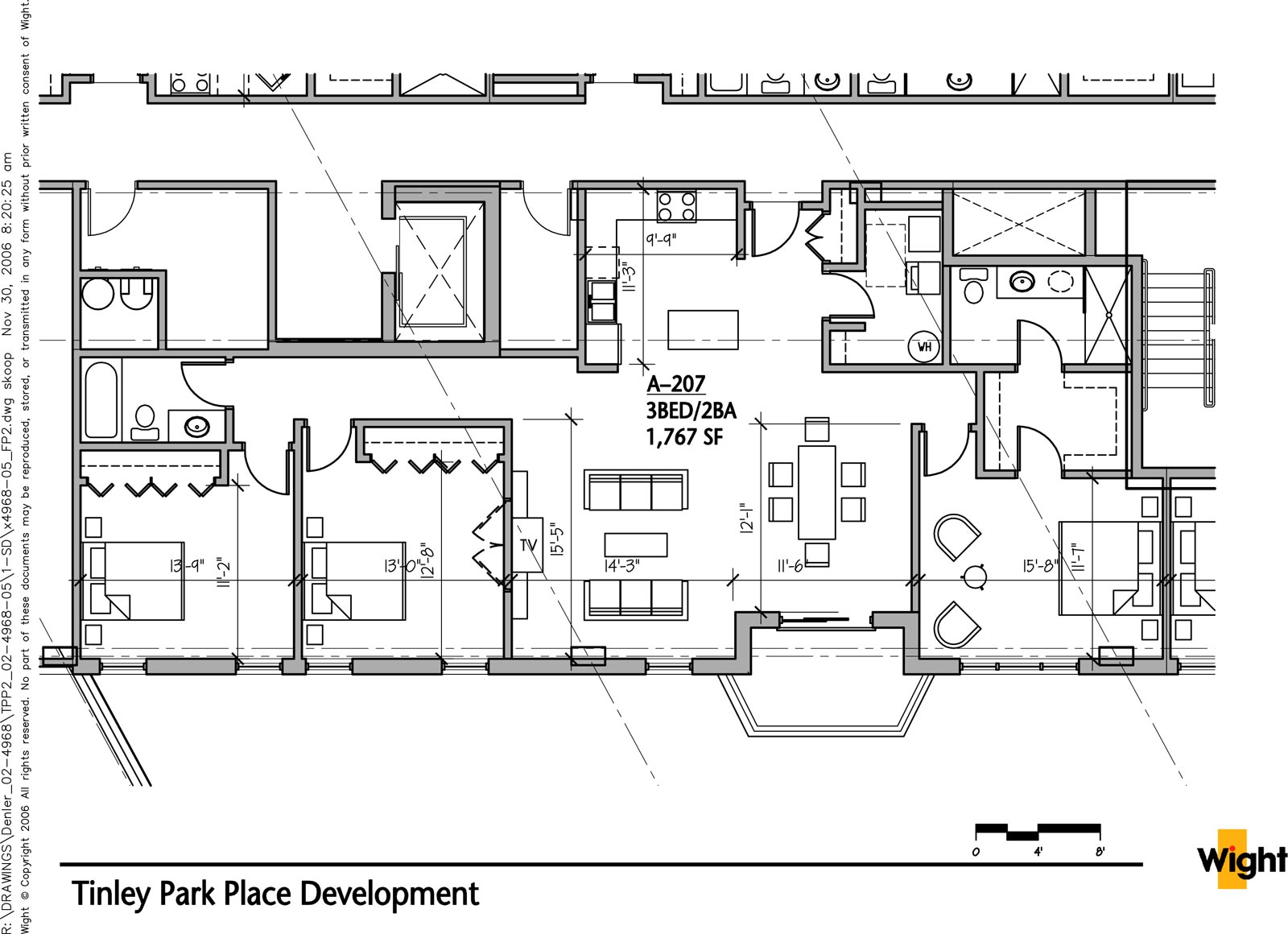 A-207 on the Second Floor in Building A of Tinley Park Place