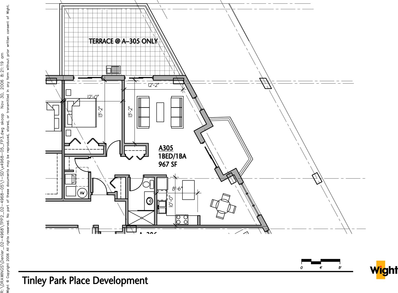 A-305 on the Third Floor in Building A of Tinley Park Place