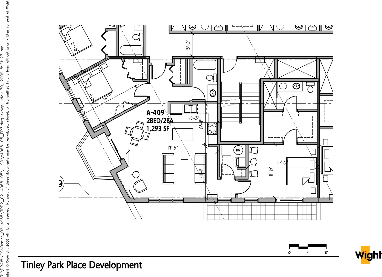 A-409 on the Fourth Floor in Building A of Tinley Park Place