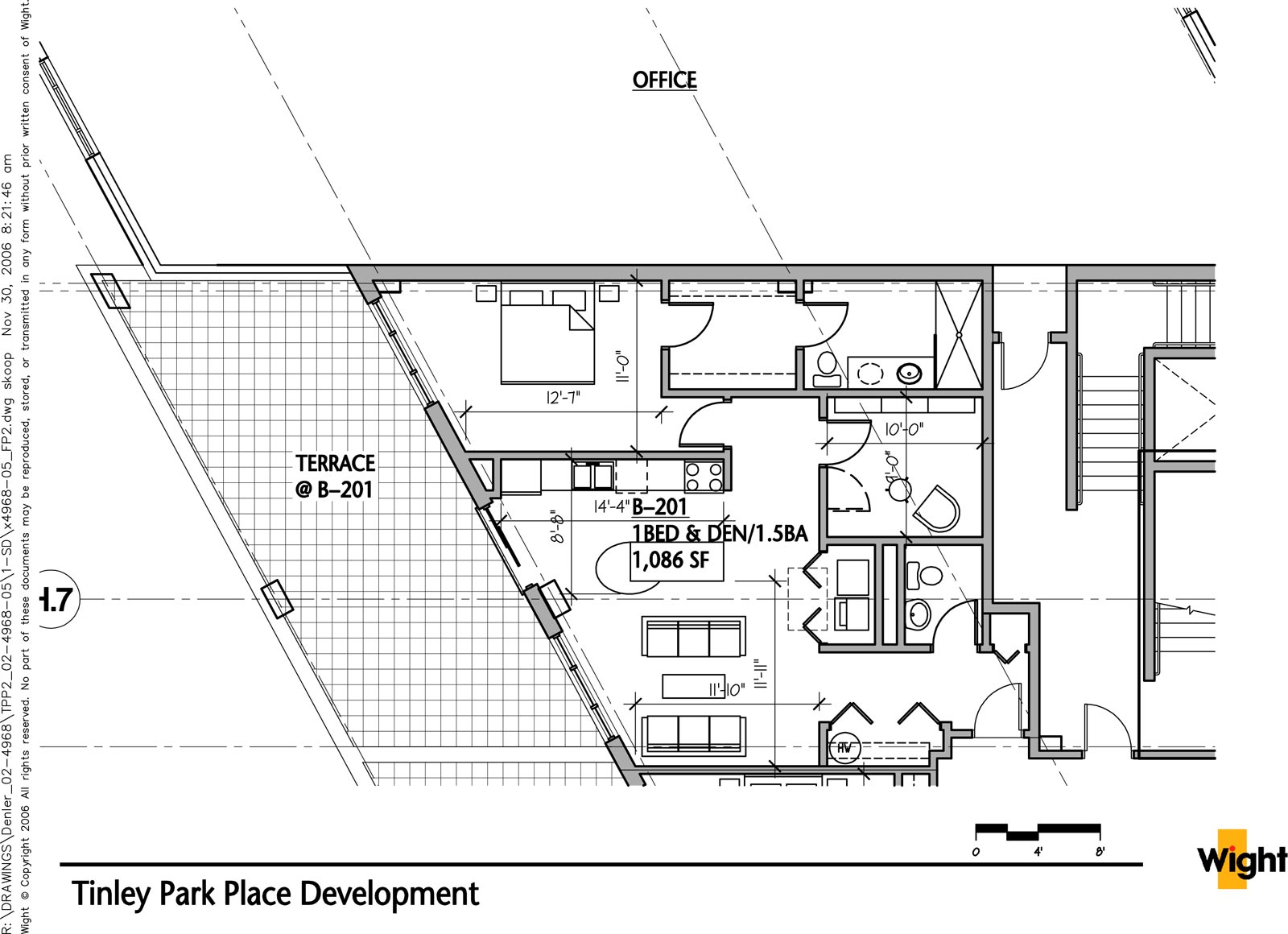 B-201 on the Second Floor in Building B of Tinley Park Place