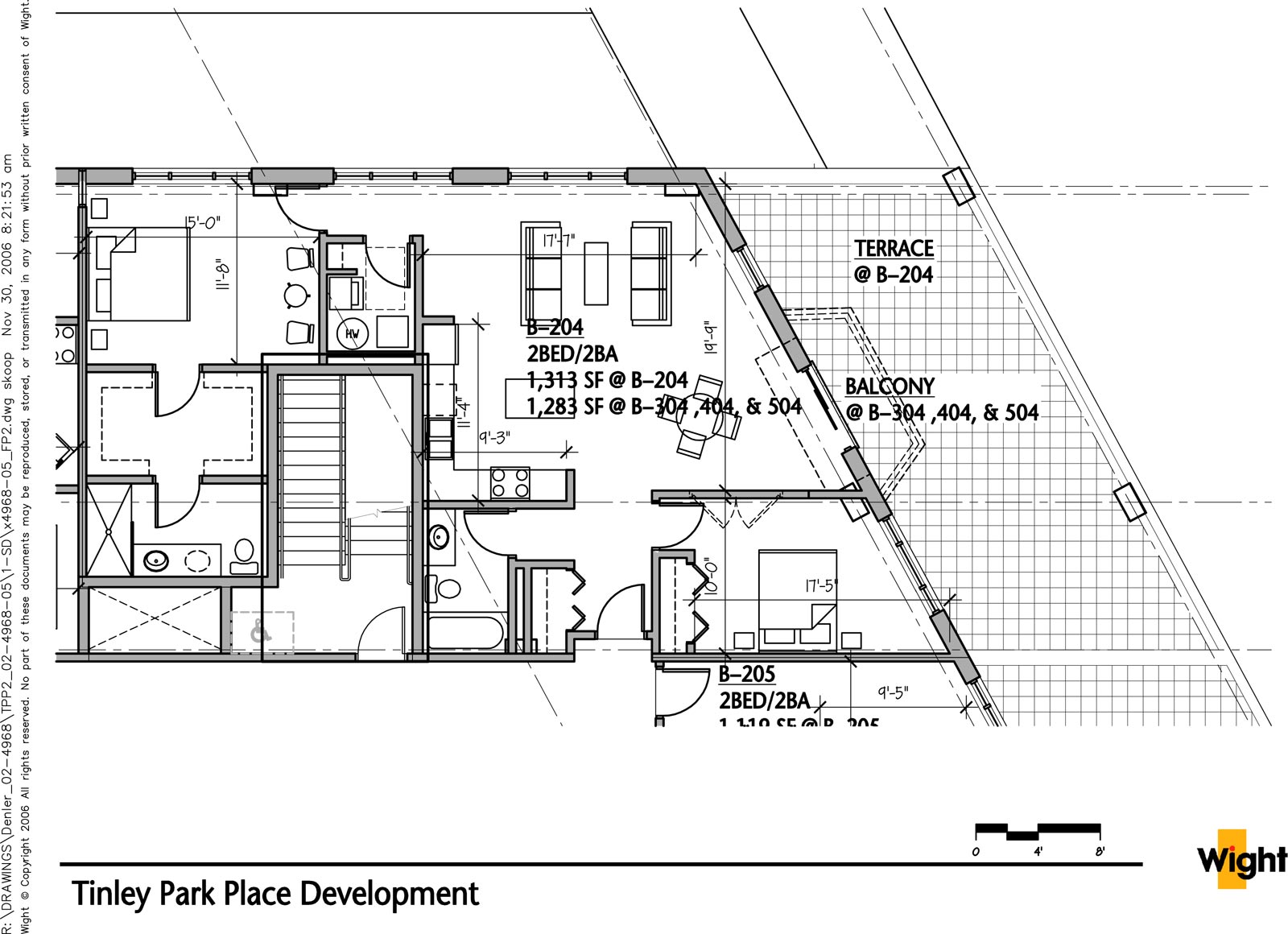 B-204 on the Second Floor in Building B of Tinley Park Place