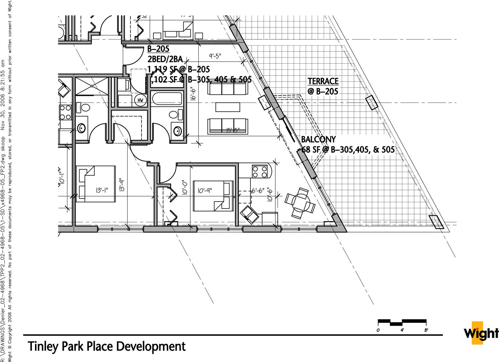 B-205 on the Second Floor in Building B of Tinley Park Place