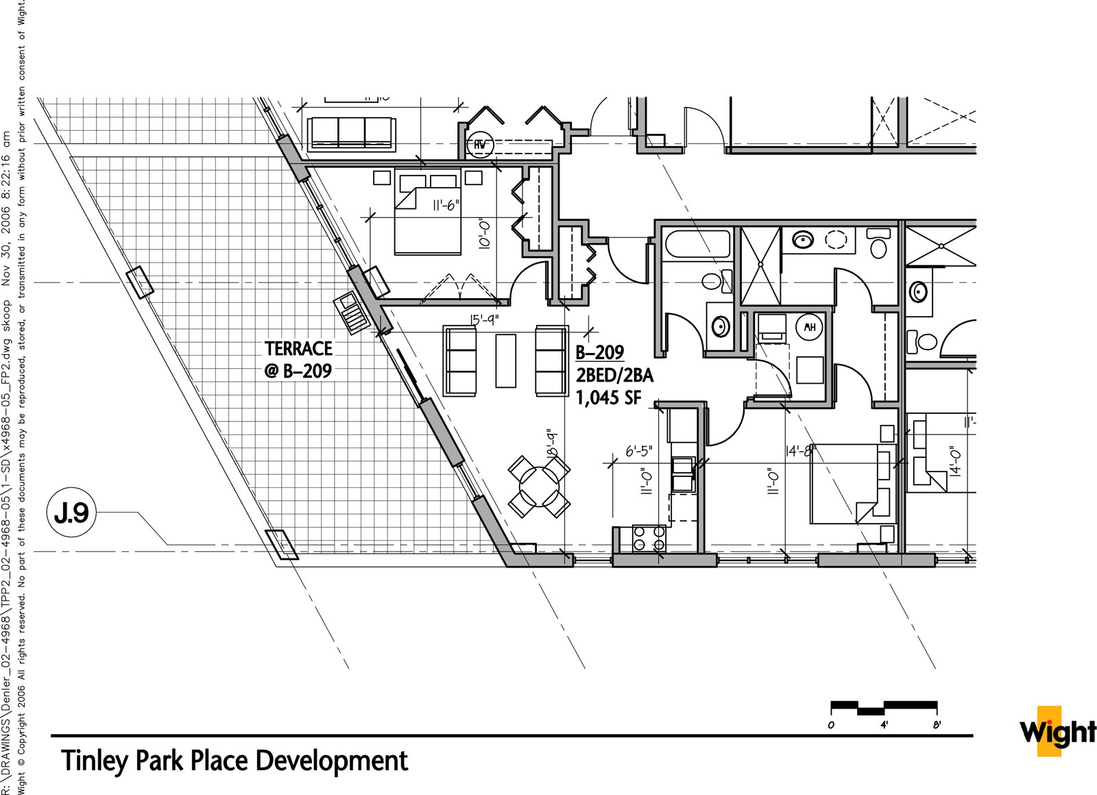 B-209 on the Second Floor in Building B of Tinley Park Place