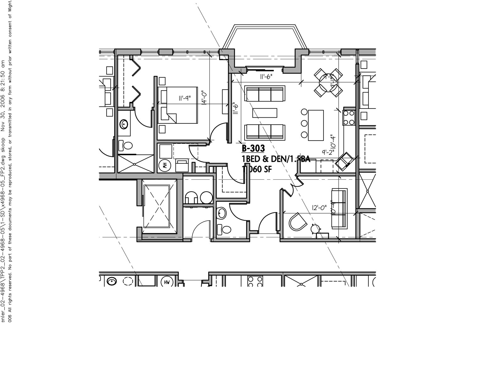 B-303 on the Third Floor in Building B of Tinley Park Place