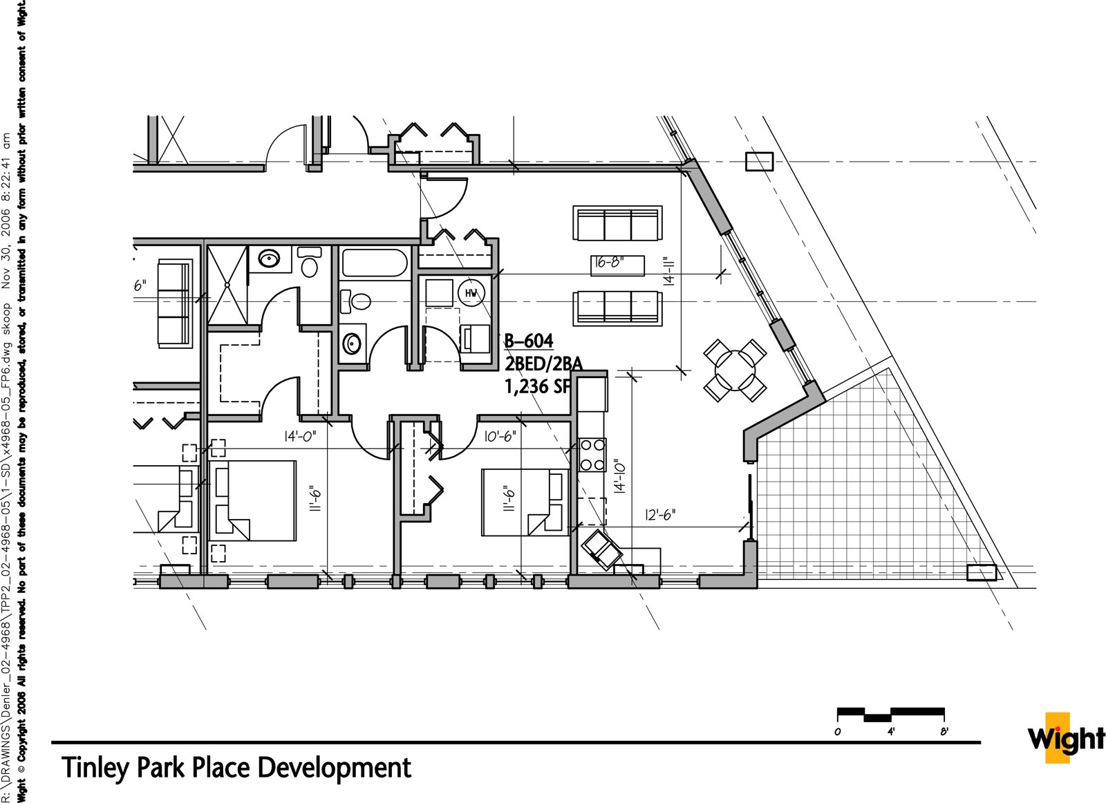 B-604 on the Sixth Floor in Building B of Tinley Park Place