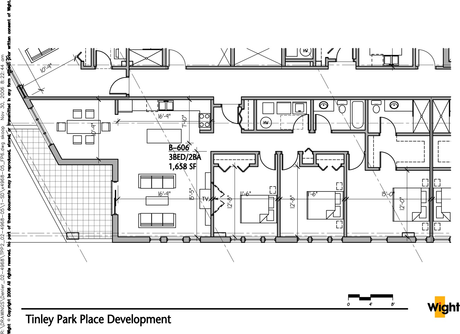 B-606 on the Sixth Floor in Building B of Tinley Park Place