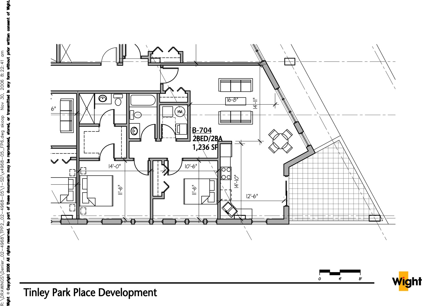 B-704 on the Seventh Floor in Building B of Tinley Park Place