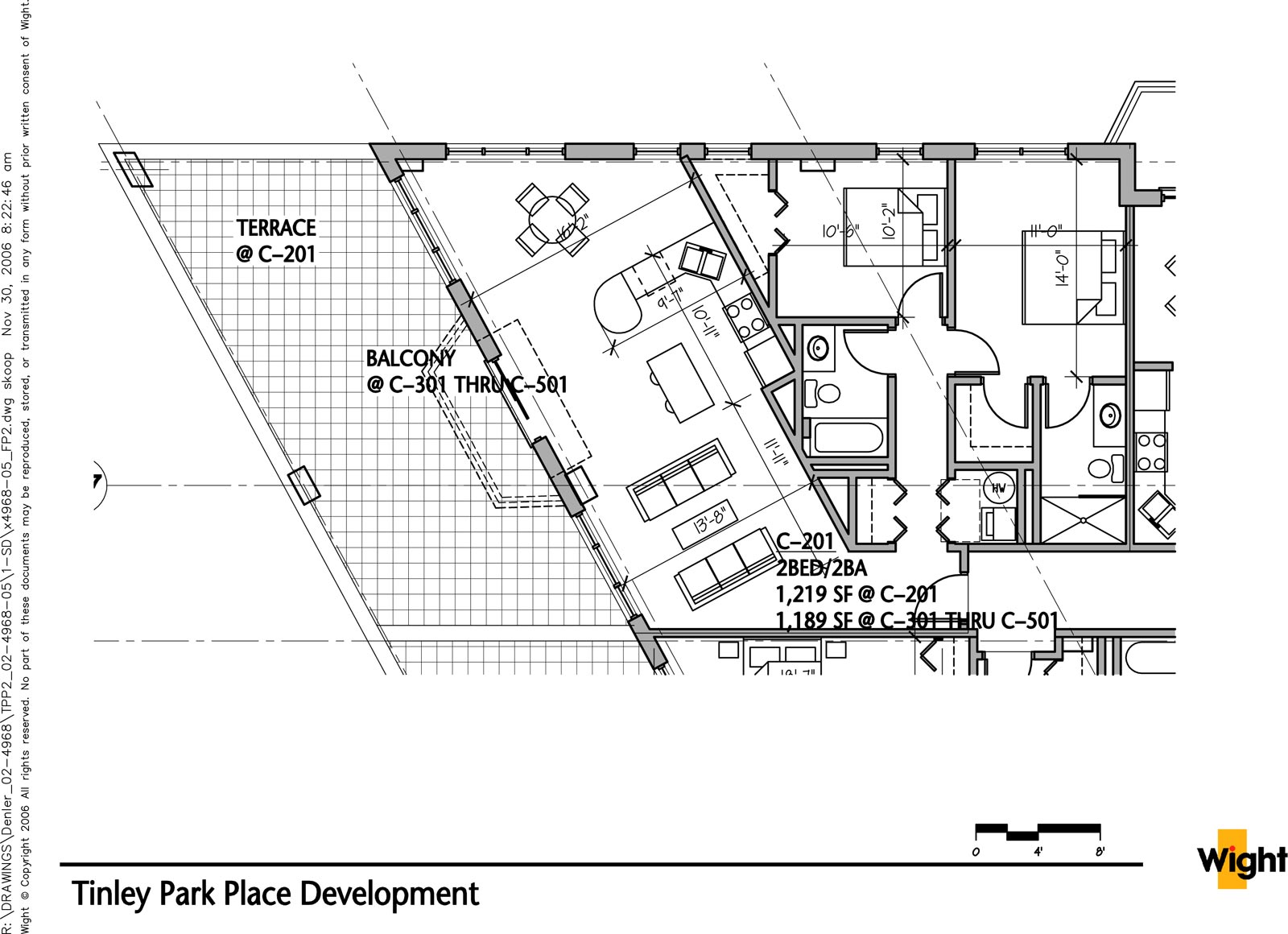 C-201 on the Second Floor in Building C of Tinley Park Place