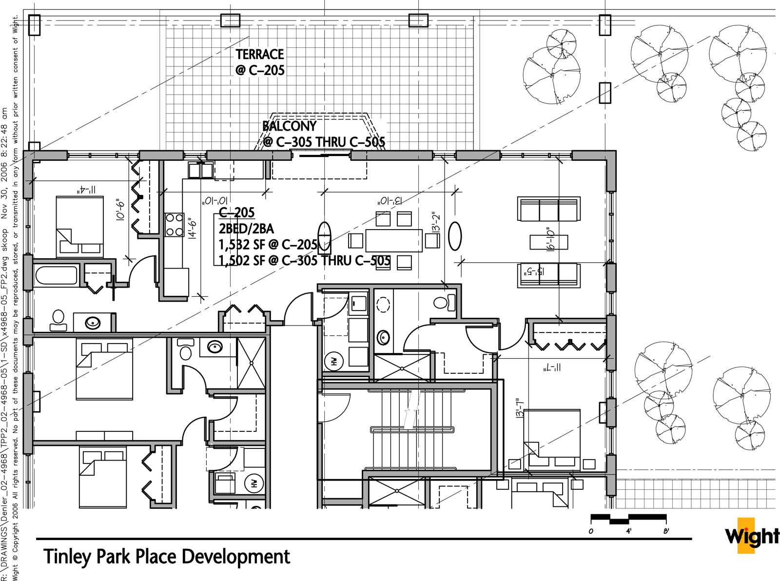 C-205 on the Second Floor in Building C of Tinley Park Place