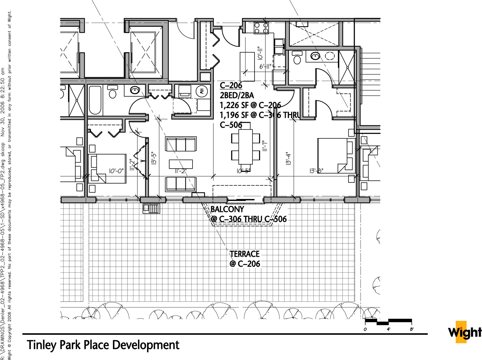 C-206 on the Second Floor in Building C of Tinley Park Place