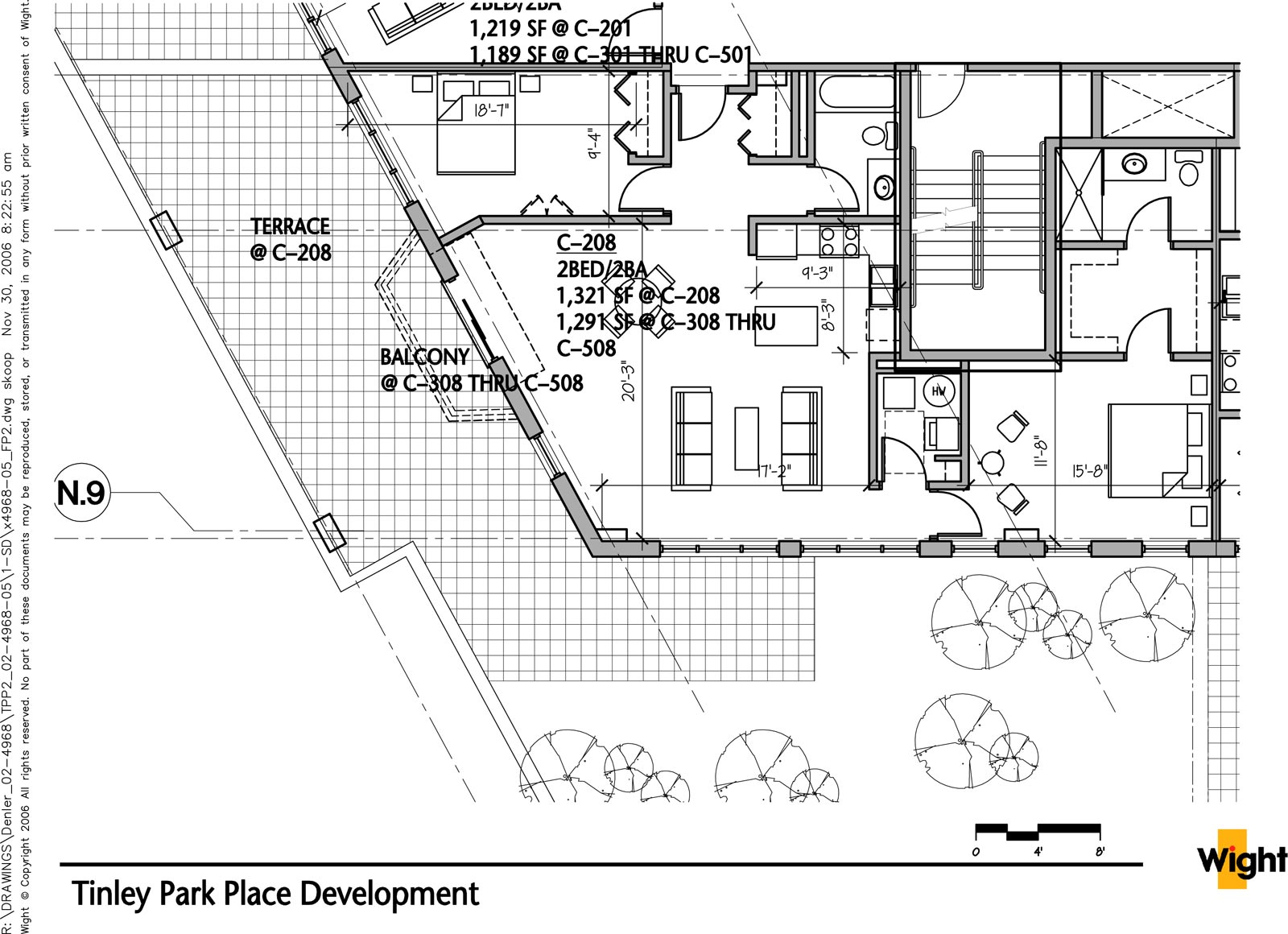 C-208 on the Second Floor in Building C of Tinley Park Place