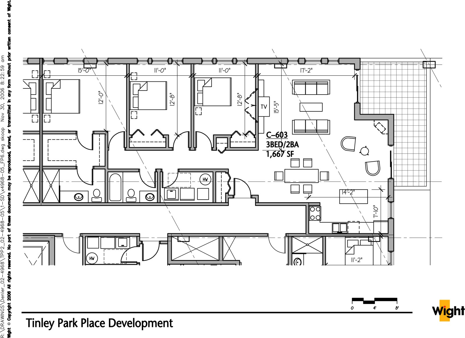 C-603 on the Sixth Floor in Building C of Tinley Park Place